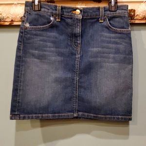 J Crew Denim Skirt